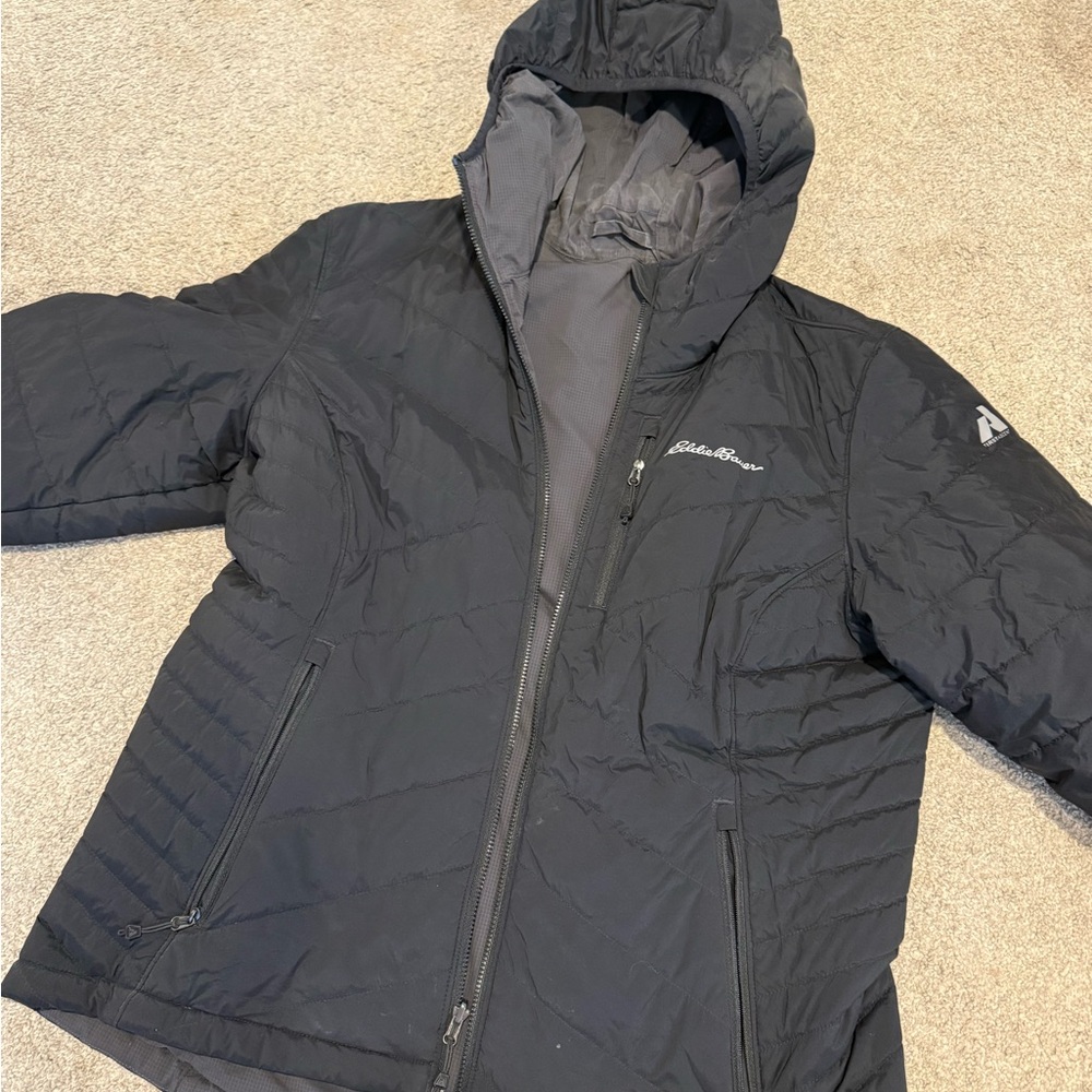 Eddie Bauer Black Puffer Jacket